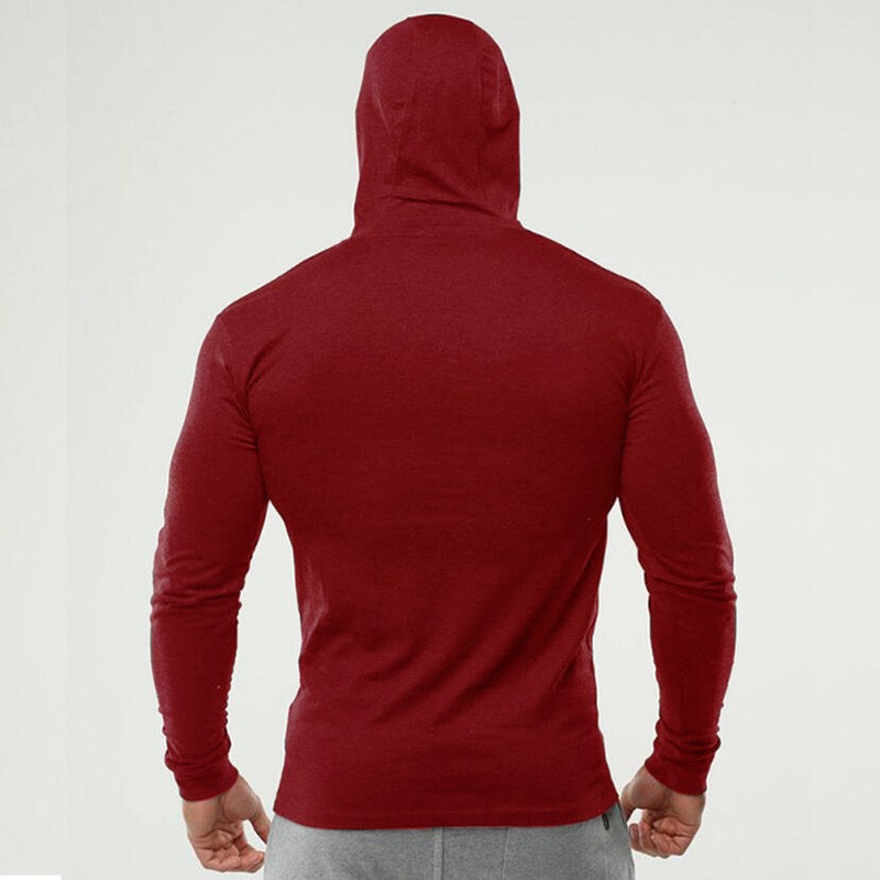 Áo hoodie Cotton dài tay in họa tiết cho nam