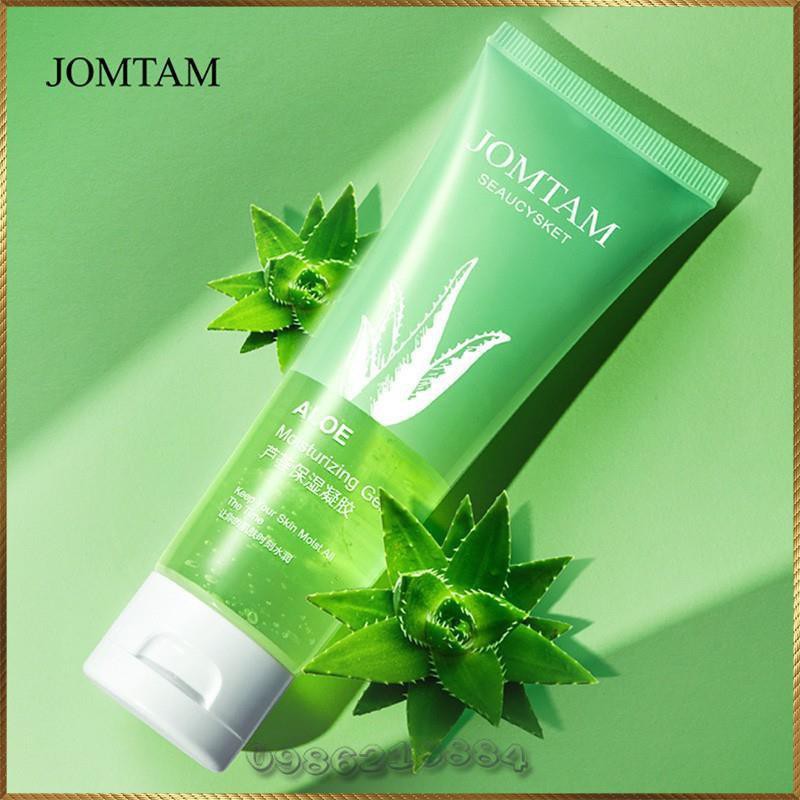 Gel Lô Hội sáng da mờ thâm JOMTAM Seaucysket Aloe Moisturizing Gel dưỡng ẩm và phục hồi da JSA4