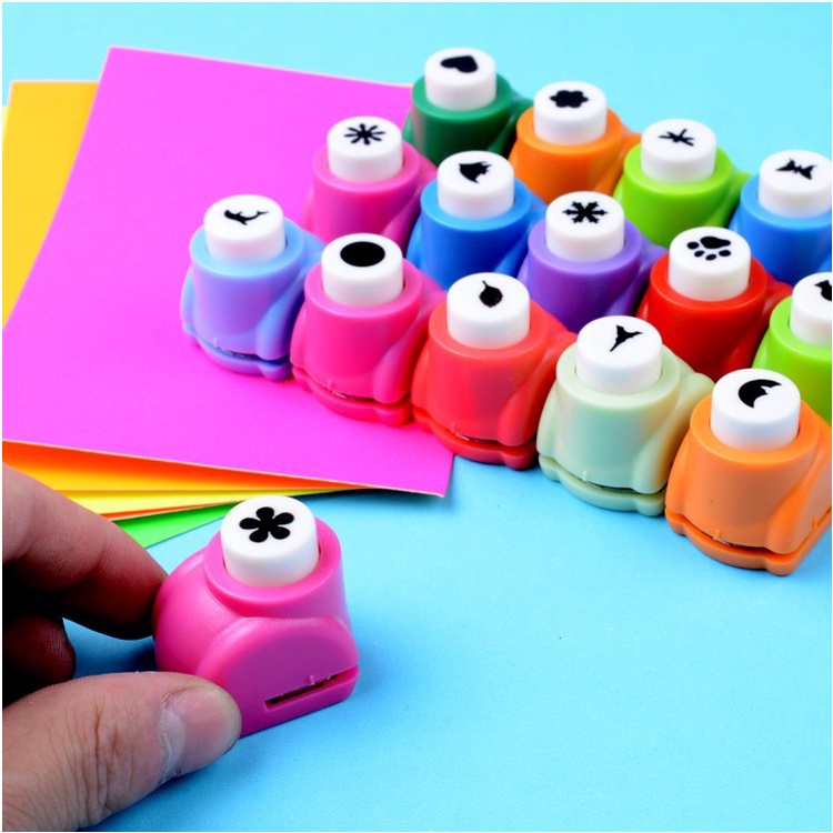 Bấm lỗ giấy mini hình đơn giản 40 mẫu dùng trang trí sổ tay DIY Crafts, Scrapbook, Journal, Diary, Planner, Wal Seal Ect