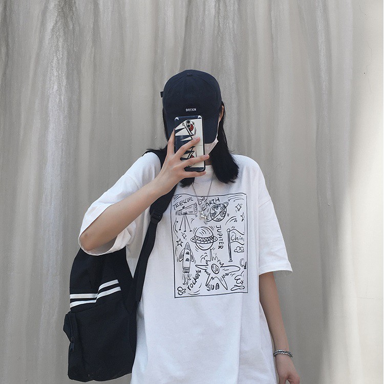 Áo thun tay lỡ form rộng unisex Tiger.86 AFR215