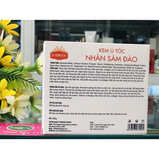 Kem Ủ Tóc Nhân Sâm Đào S-white