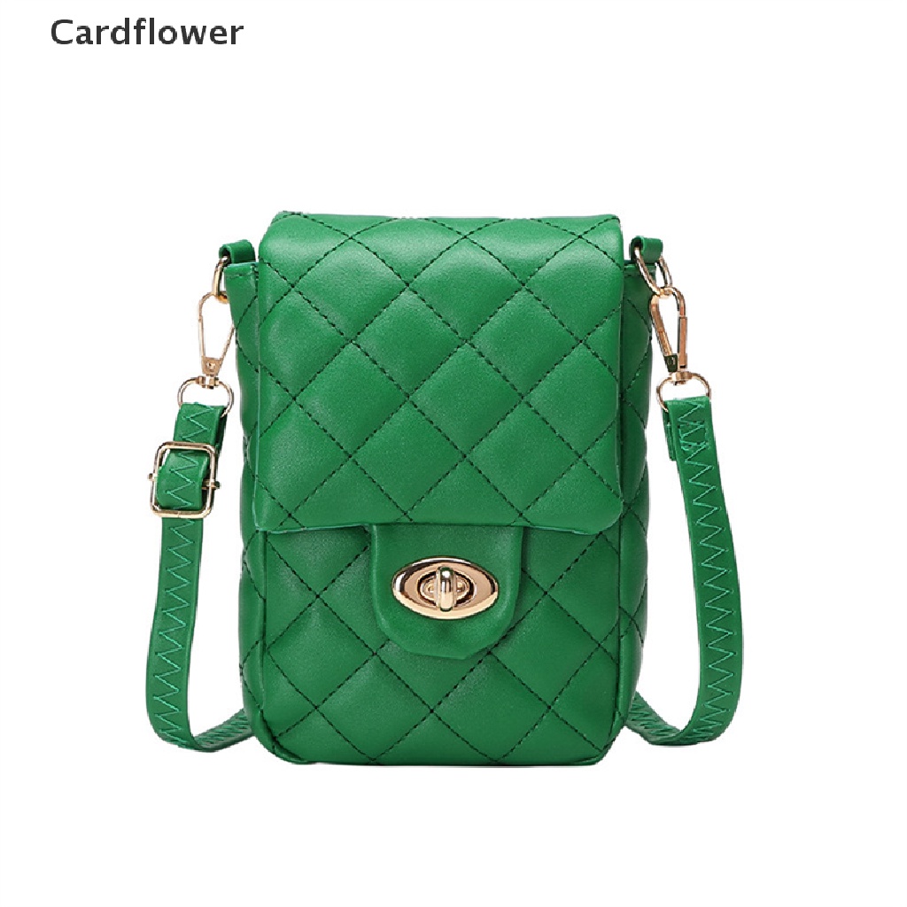 &lt; Cardflower &gt; Túi Đeo Chéo Vai Đựng Điện Thoại Họa Tiết Thêu Kim Cương Cổ Điển Đơn Giản Đa Năng Nhỏ Nhắn Đa Năng Cho Nữ Đang Giảm Giá