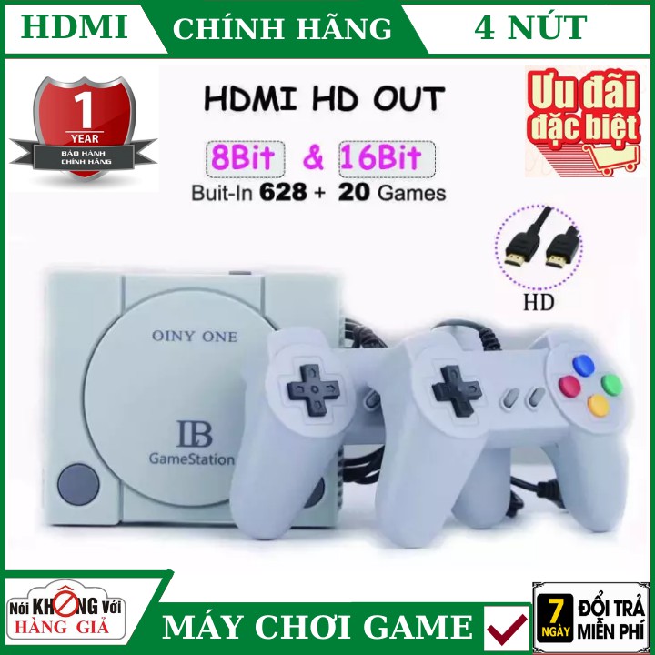 Máy Chơi Game playstation 4 Nút HDMI 628 trò nes+20 trò mới , tay cầm game , máy chơi game , ps4