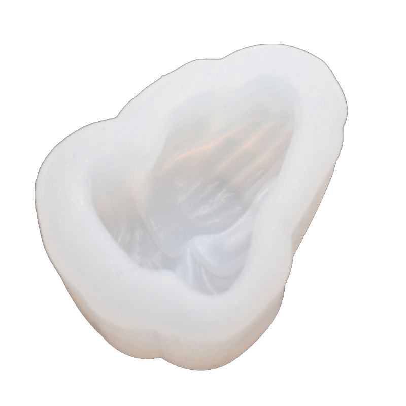 Khuôn silicon làm đồ trang sức hình bàn tay phật tiện lợi