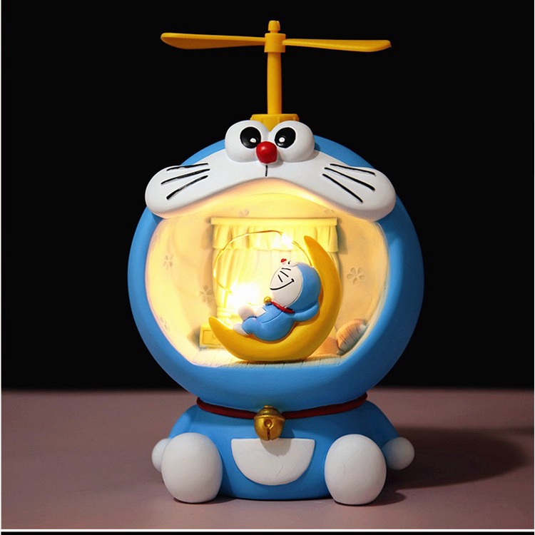 [Hàng sẵn] Đèn ngủ, Đèn trang trí hình Doraemon, Đèn LED DECOR phòng dễ thương, Đèn trang trí phòng, Doremon