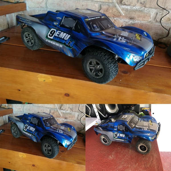 Thân vỏ thay thế bằng nhựa PVC MO280 cho Traxxas SCX10 Slash HQ 727 4X4 1/10