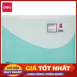 🌻 Túi đựng hồ sơ, tài liệu A4 Deli 5506, có 2 ngăn, cứng đẹp, chất lượng, văn phòng phẩm đồ dùng học sinh 🌼Giá Rẻ🌼 .