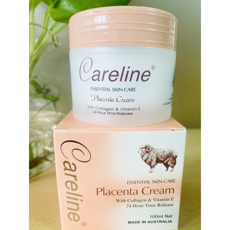 Kem dưỡng da nhau thai cừu Careline Placenta Cream Úc dưỡng ẩm, chống lão hoá