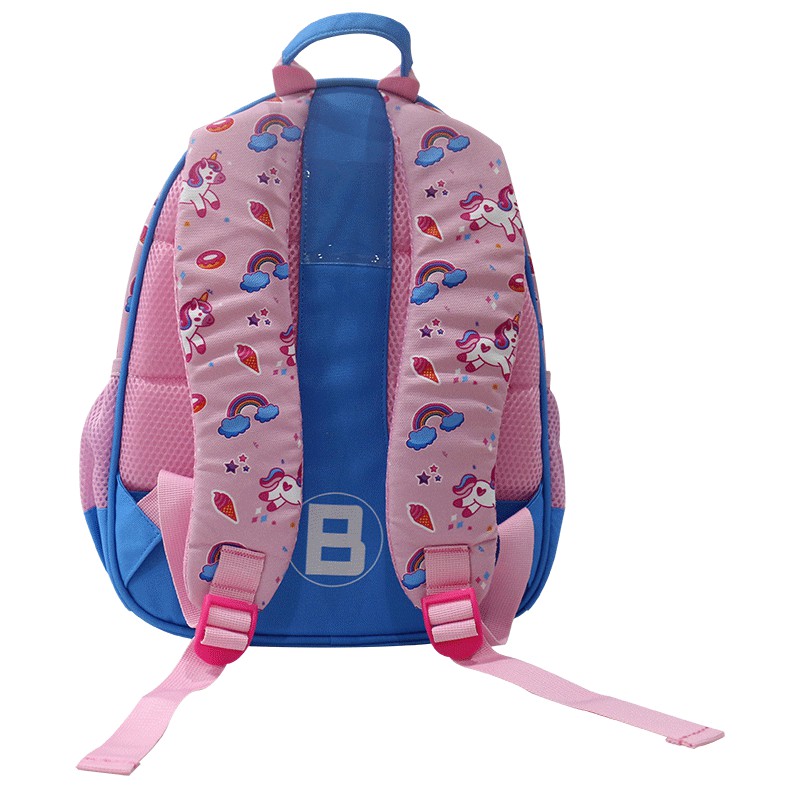 Balo mẫu giáo B.Bag Buddy - Unicorn B-12-099 Hồng