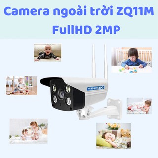 Camera ngoài trời  AT-ZQ11M hình ảnh Full HD 2MP sắc nét, chống trộm, chống nước chuẩn IP66 (BẢO HÀNH 12 THÁNG)