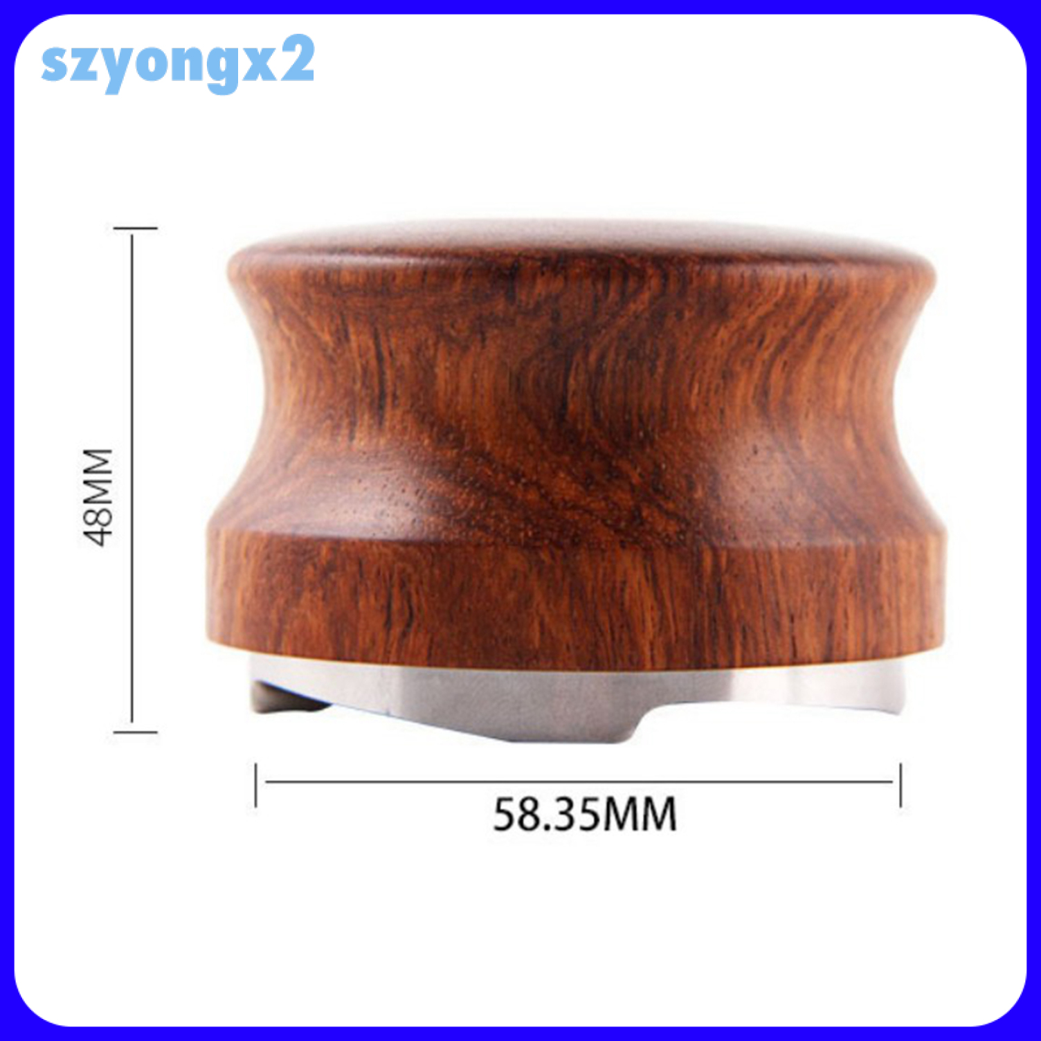 [Szyongx2] 58mm Adjustable Coffee Distributor/leveler/Tamper for Coffee Bean Powder Single