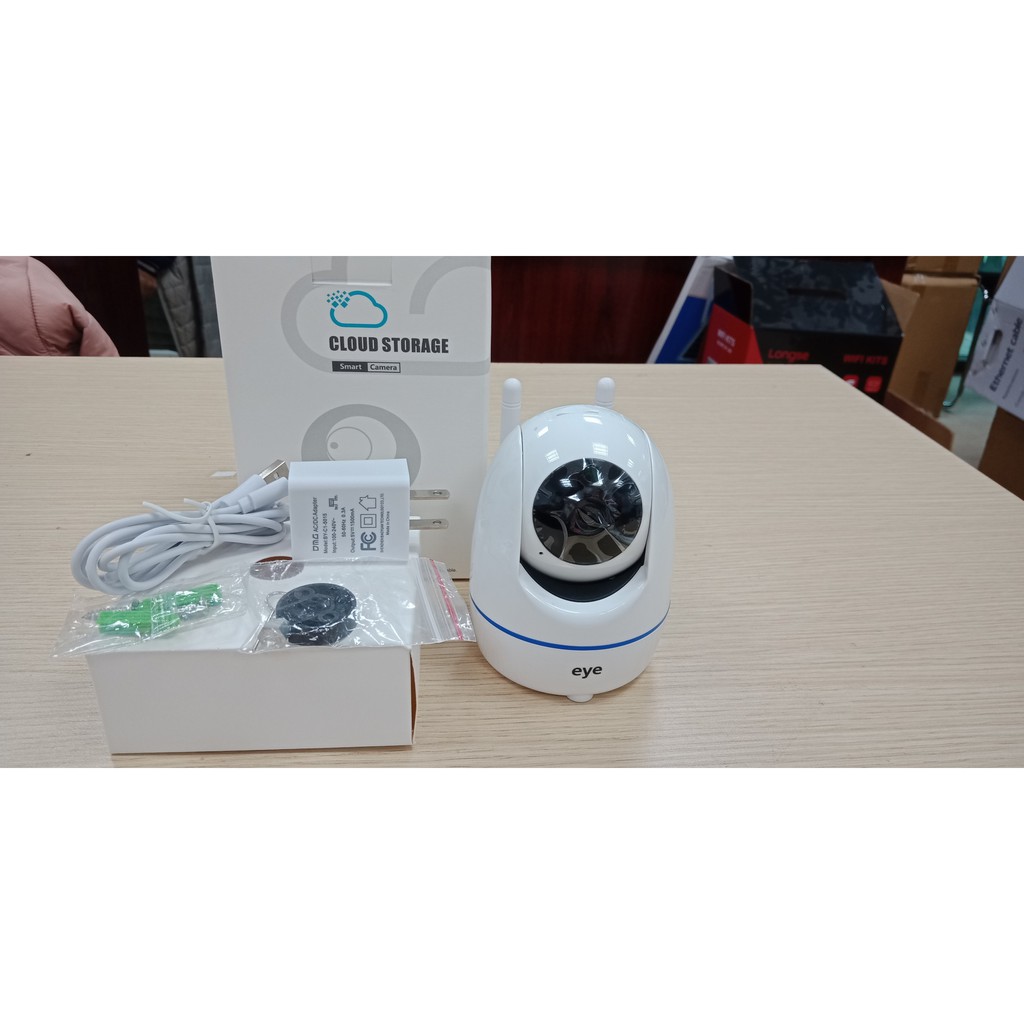 Camera wifi Eye 2 râu 2.0 1080p-Đàm thoại hai chiều giám sát ngày đêm|camera wifi|camera không dây|camera wifi khong day