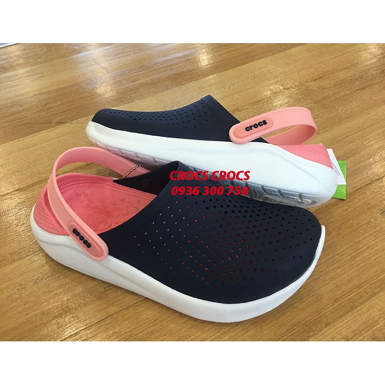 DÉP SỤC C.ROC.S. LITERIDE MÀU NAVY LÓT CAM | BigBuy360 - bigbuy360.vn