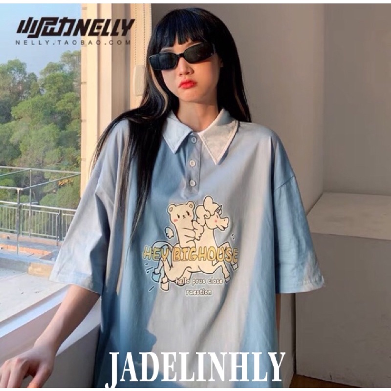 Áo phông polo nelly sale (có sẵn)