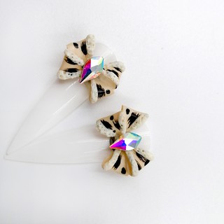 Nơ Bột Đắp Nổi 3D (Set 2 Cái)
