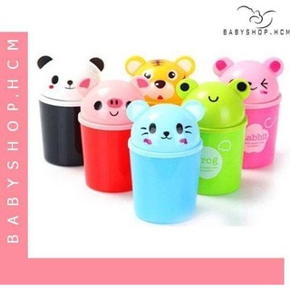 Thùng rác mini để bàn hình thú