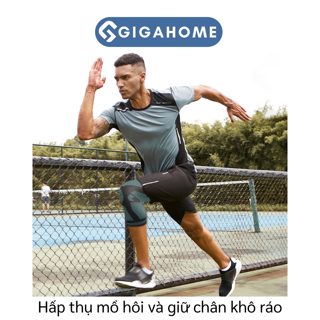 Đai Bó Gối GIGAHOME Bảo Vệ Khớp Đầu Gối Tránh Chấn Thương Khi Tập Gym, Chạy Bộ 7880