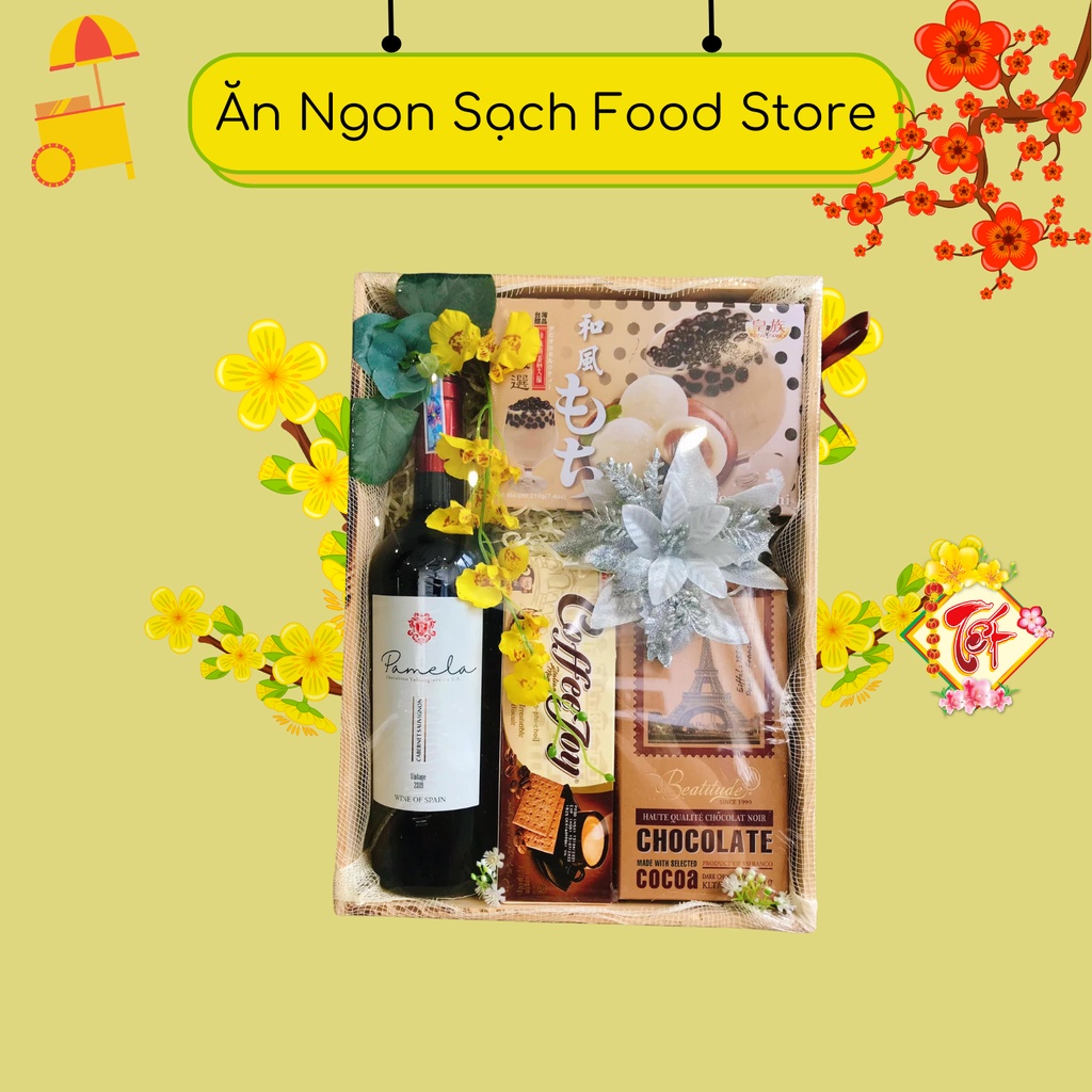 Giỏ quà tết 2022, Hộp quà tết cao cấp sang trọng ý nghĩa phát lộc phát tài đón xuân 2022