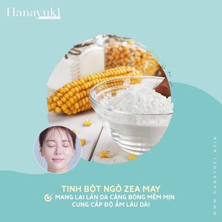 Viên bột rửa mặt Hanayuki Korea