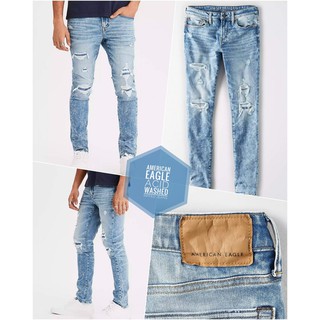 Quần JEAN American Eagle VNXK  Airflex Jeans Authentic Skinny