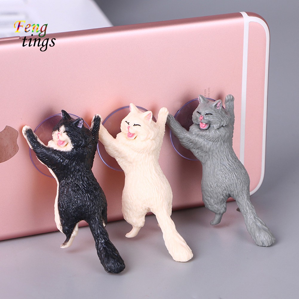 Giá đỡ điện thoại hình mèo xinh xắn