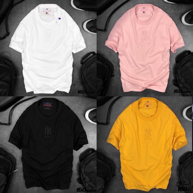 ÁO THUN NAM Logo thêu chuẩn đẹp Cotton 100% mịn mát AN237