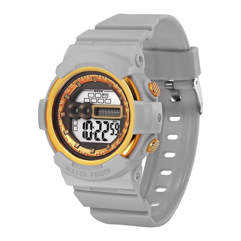 LWCC P001Đồng hồ điện tử đa năng chống thấm nước tùy chọn màu sắc