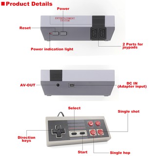 Máy chơi game 4 nút NES GAME 620 IN 1