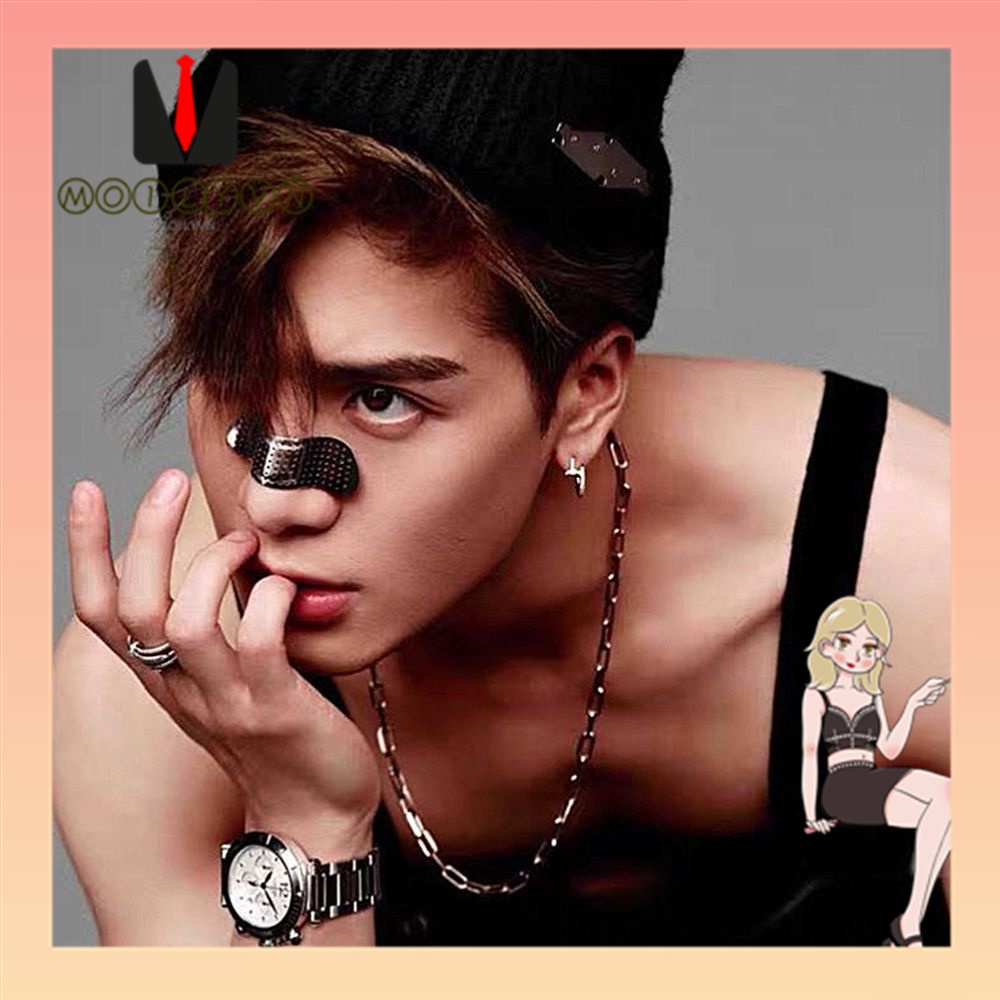 Jackson Wang cùng phong cách Khuyên Kẹp Mũi Giả Thời Trang Cá Tính Cho Nam Nữ