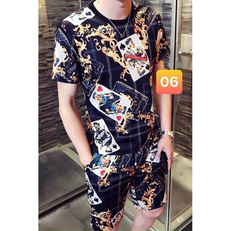 Bộ nam thun lạnh in hình | BigBuy360 - bigbuy360.vn