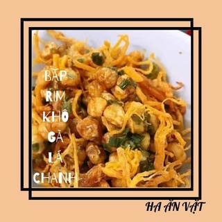 Bắp rang khô gà