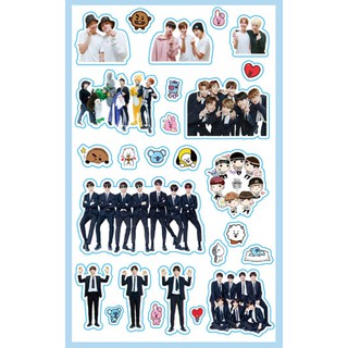 Tấm Sticker Dán Bts V Jungkook Army
