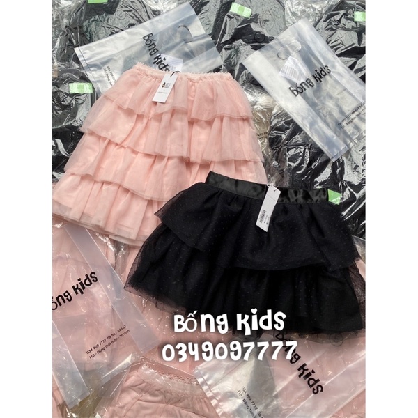 Chân Váy Tutu Bé Gái Tầng Vải Mềm Janie&amp;Jack