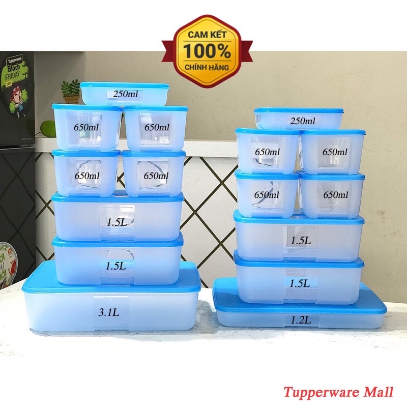 Bộ 16 hộp trữ đông cao cấp Freezermate - Bảo hành trọn đời