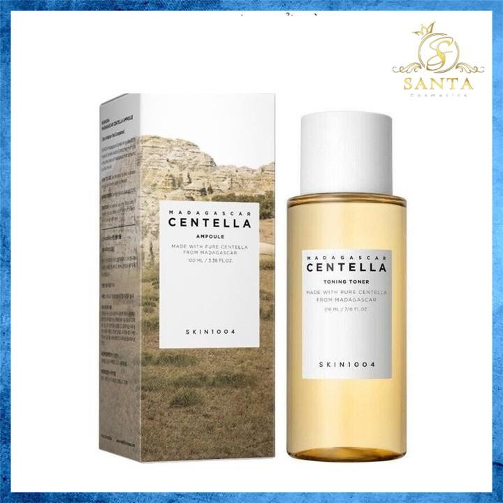 Nước hoa hồng Skin1004 Madagascar Centella Toning Toner 210ml chiết xuất rau má hỗ trợ phục hồi và tái tạo da