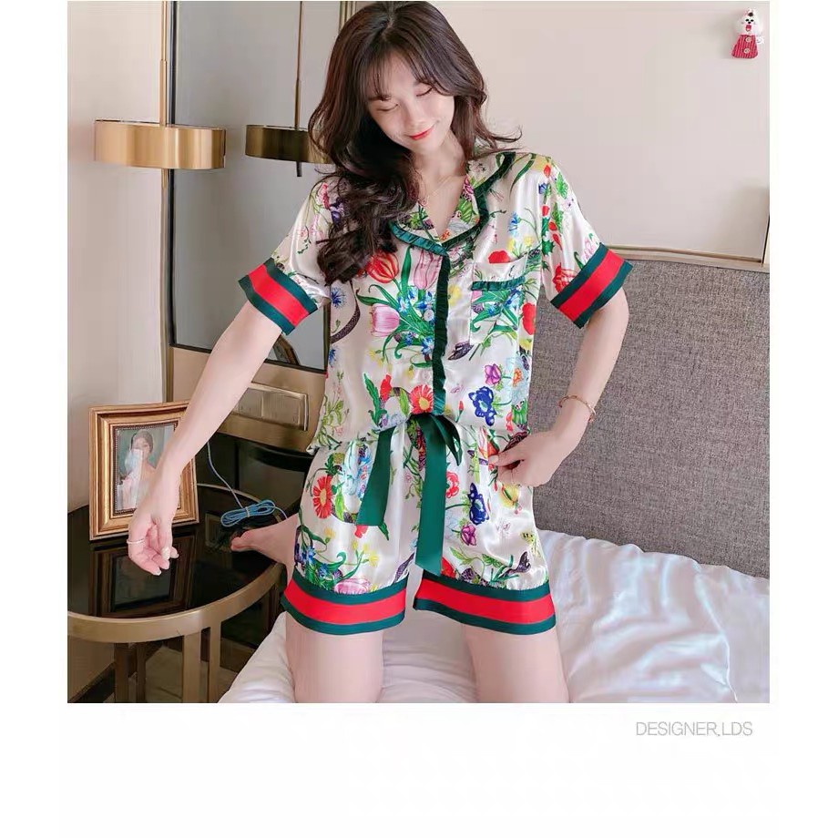 Bộ đồ ngủ Pijama hoa MIA BRA M17 | BigBuy360 - bigbuy360.vn