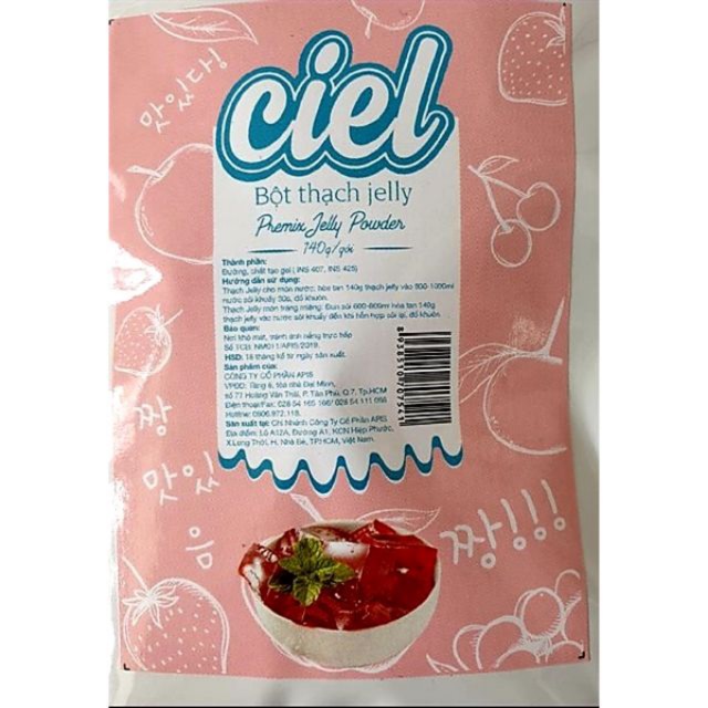 Bột Thạch Jelly CIEL loại 140g