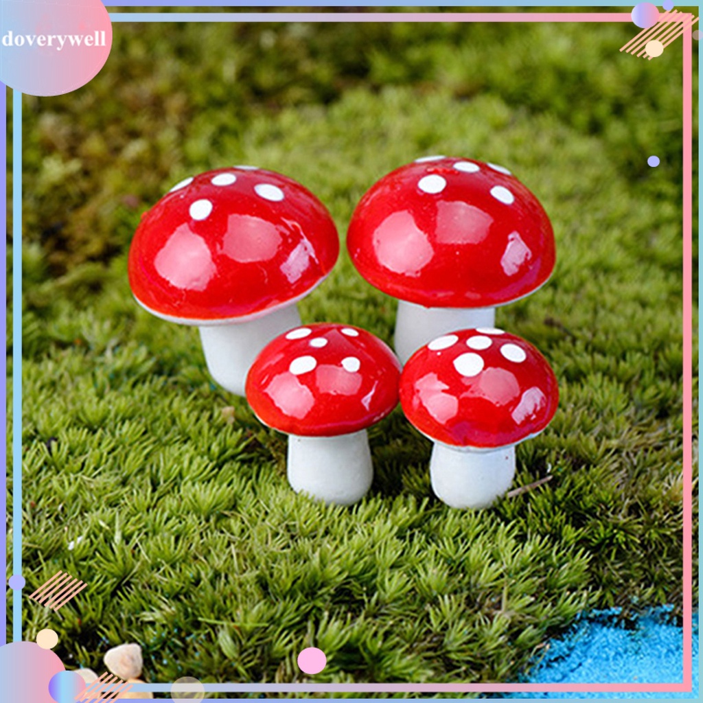 Set 20 nấm nhỏ trang trí sân vườn