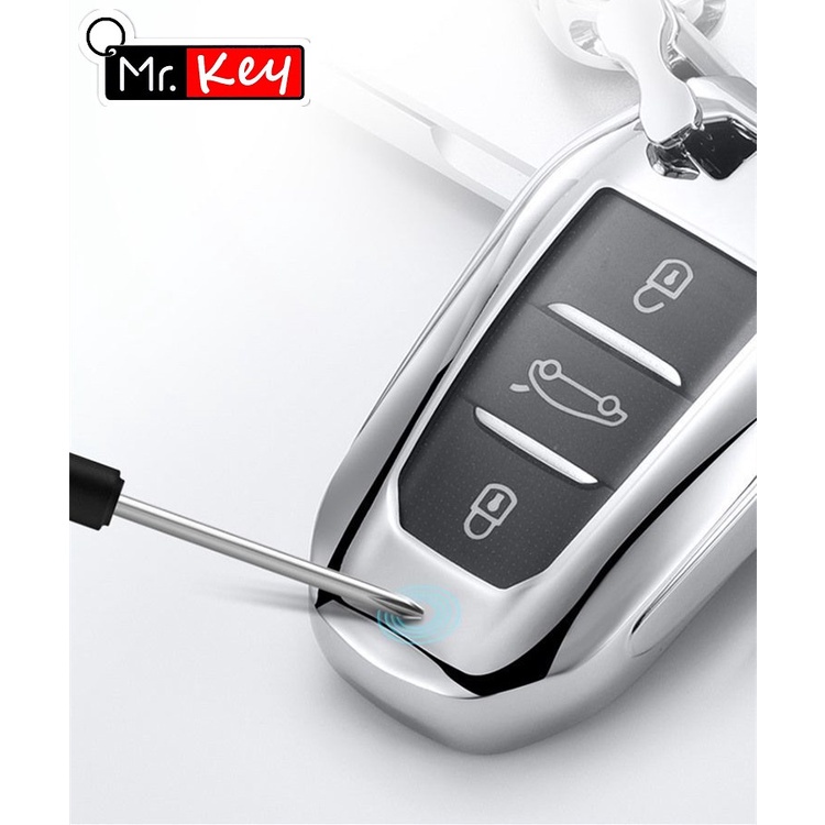 Vỏ bảo vệ chìa khóa xe hơi Peugeot 2008 / 3008 / 4008 / 5008 / 308 / 408 / 508 chất lượng cao