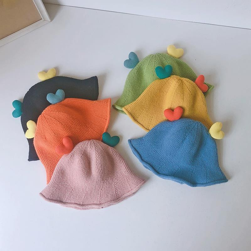 Mũ Bucket Dệt Kim Dễ Thương Xinh Xắn Phong Cách Thời Trang Xuân Thu Hàn Quốc Cho Bé