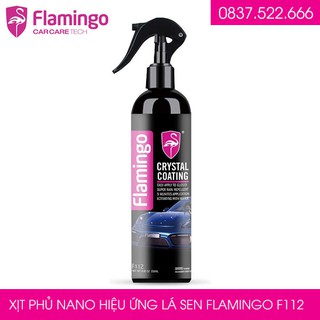 Chai Xịt Phủ Nano Kính Hiệu Ứng Lá Sen Flamingo F112