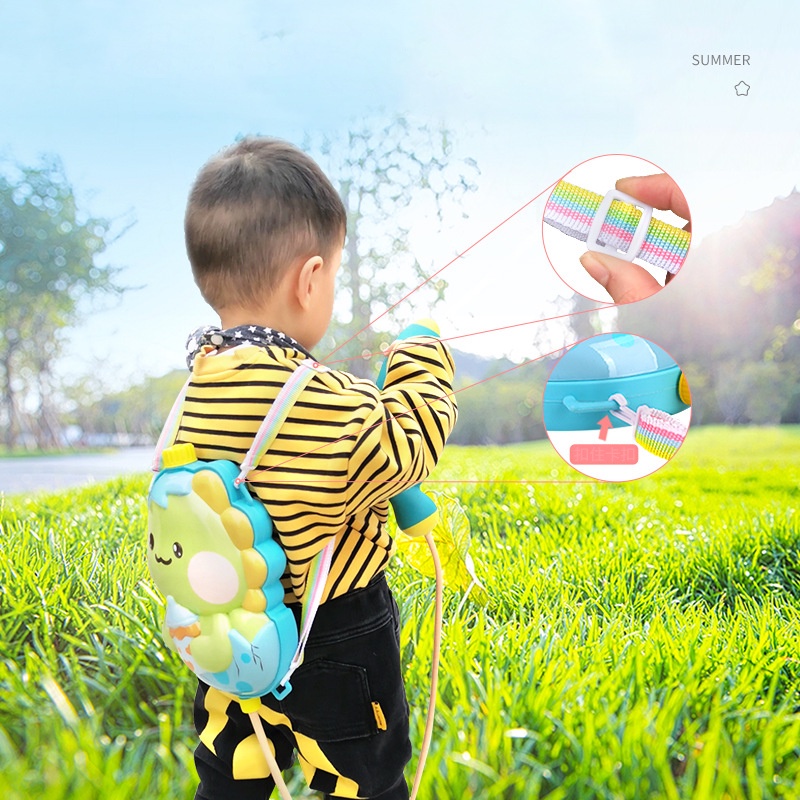 Đồ Chơi Súng Bắn Nước Bơm Hơi 2 Nòng Giá Siêu Rẻ Phun Xa 6m