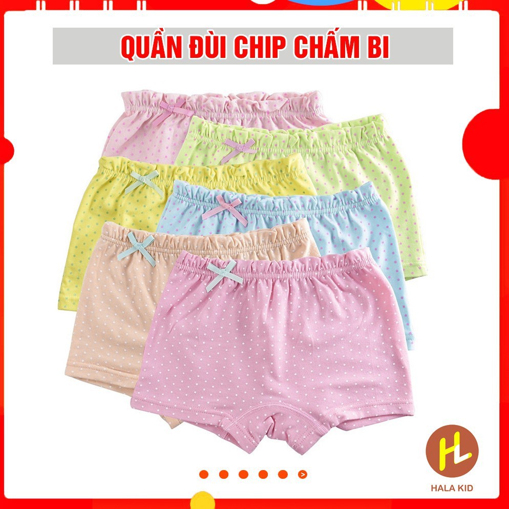 (giá sỉ) LỐ 10 QUẦN LÓT ĐÙI, QUẦN CHÍP ĐÙI CHẤM BI CHO BÉ MÃ 0467 - 0486