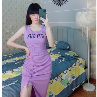 ĐẦM BODY RÚT DÂY CHẤT THUN SIÊU CƯNG