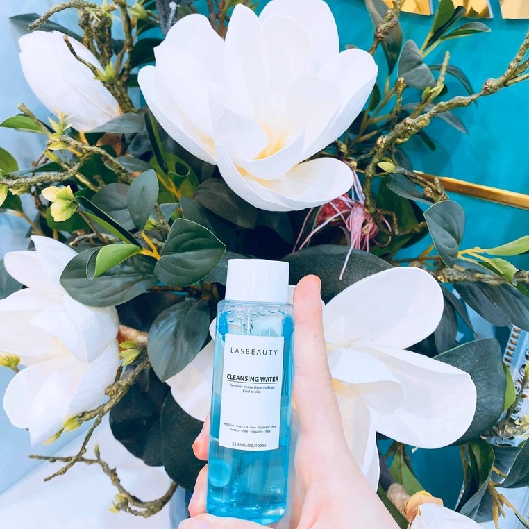 Nước tẩy trang, Nước tẩy trang CLEANSING WATER, LAS BEAUTY, 100ML | BigBuy360 - bigbuy360.vn