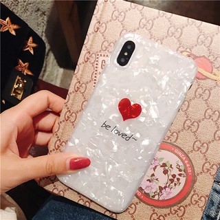 Ốp Tim Xà Cừ Beloved Cho Iphone