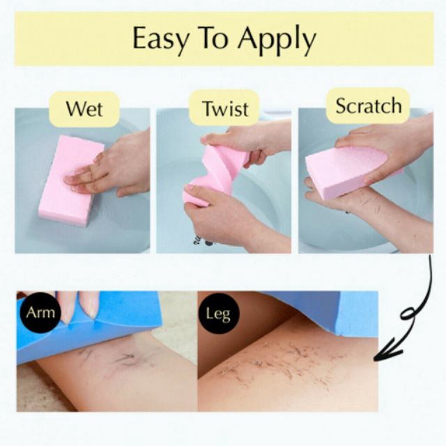 Bông tắm bọt biển tẩy tế bào chết làm sạch da phong cách Hàn Quốc