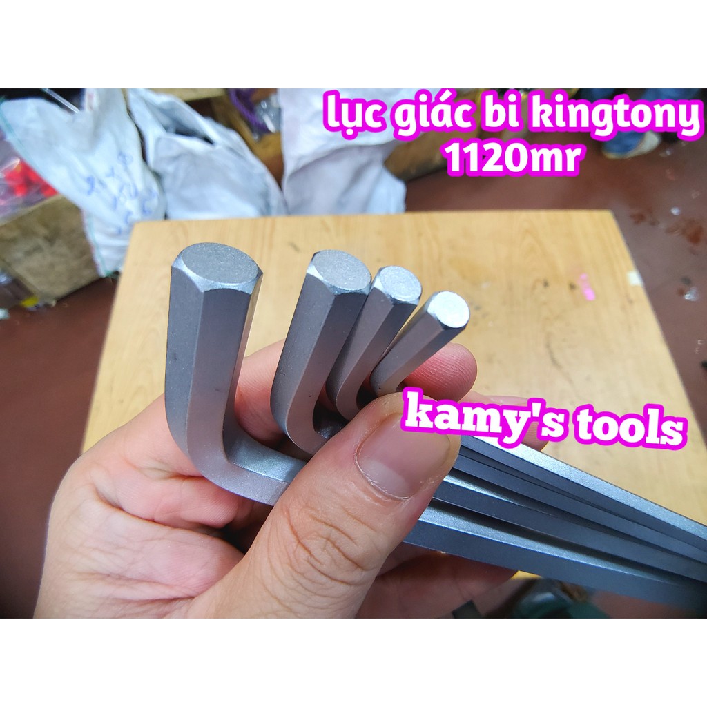 Lục giác có bi lẻ Kingtony model 1120 1.5mm-10mm chính hãng