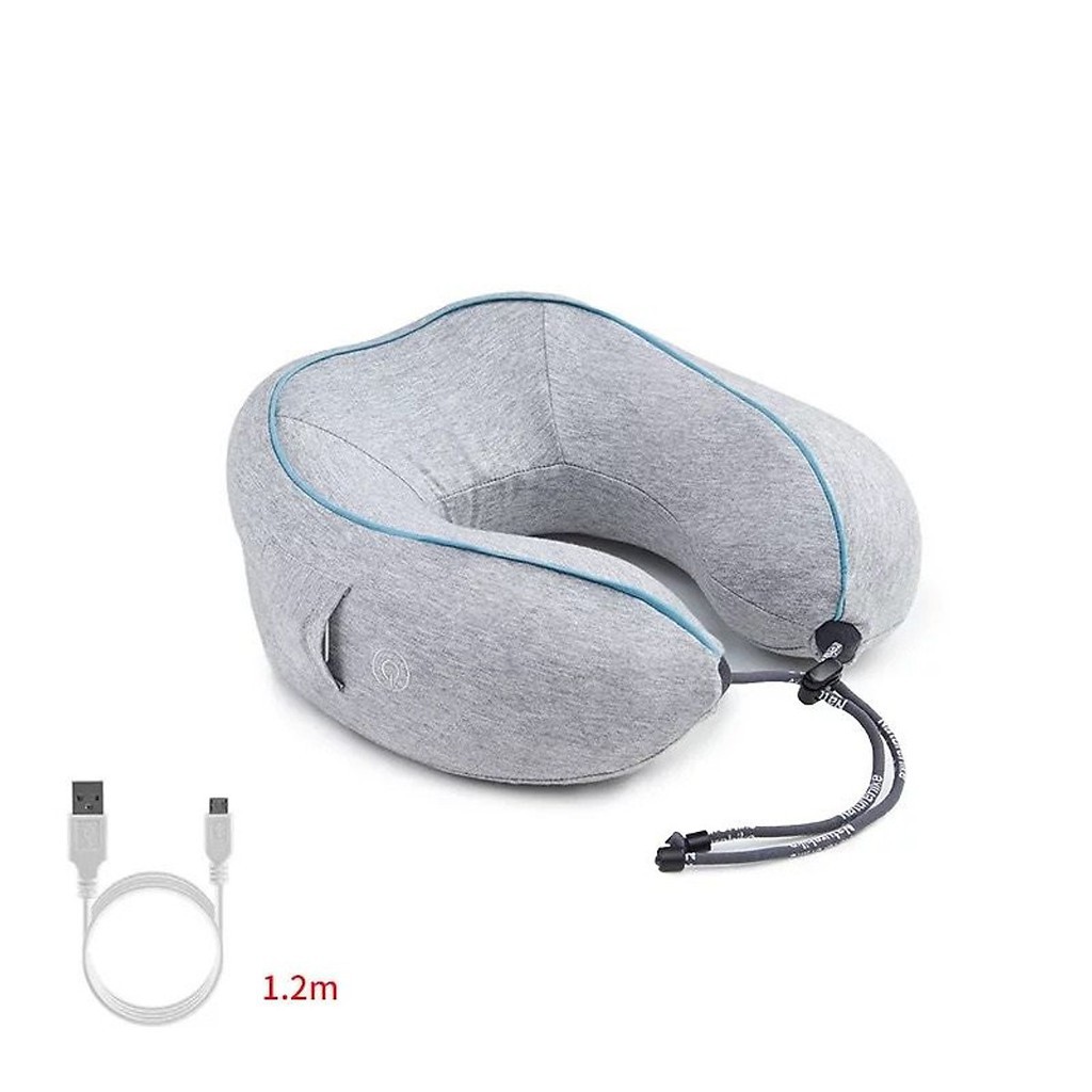 Gối du lịch cao su non NATUREHIKE NH18Z060-T (có chức năng massage cổ vai gáy 8 chế độ)