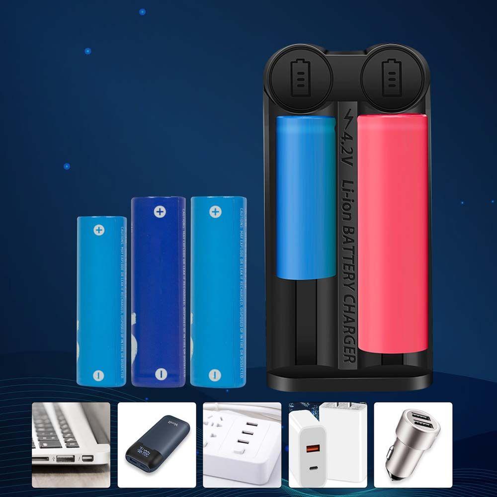 Cục Sạc Pin Li-ion 26650 18650 Li-ion Thông Minh Tiện Dụng